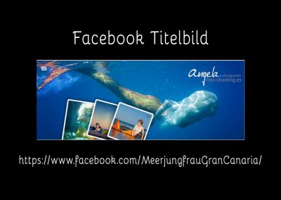 Facebook Titelbild einer Meerjungfrau Seite