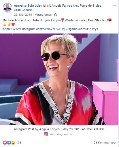 Facebook Werbungefoto Fotobearbeitung