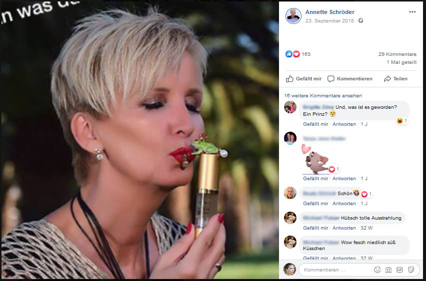 Facebook Werbungefoto Fotobearbeitung
