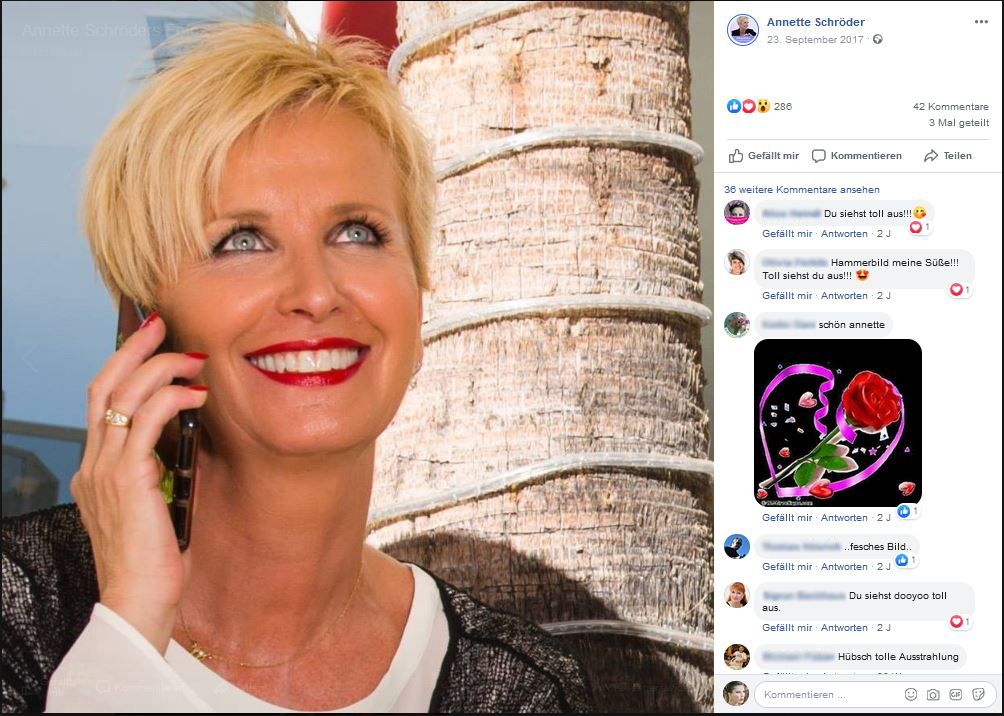 Facebook Werbungefoto Fotobearbeitung